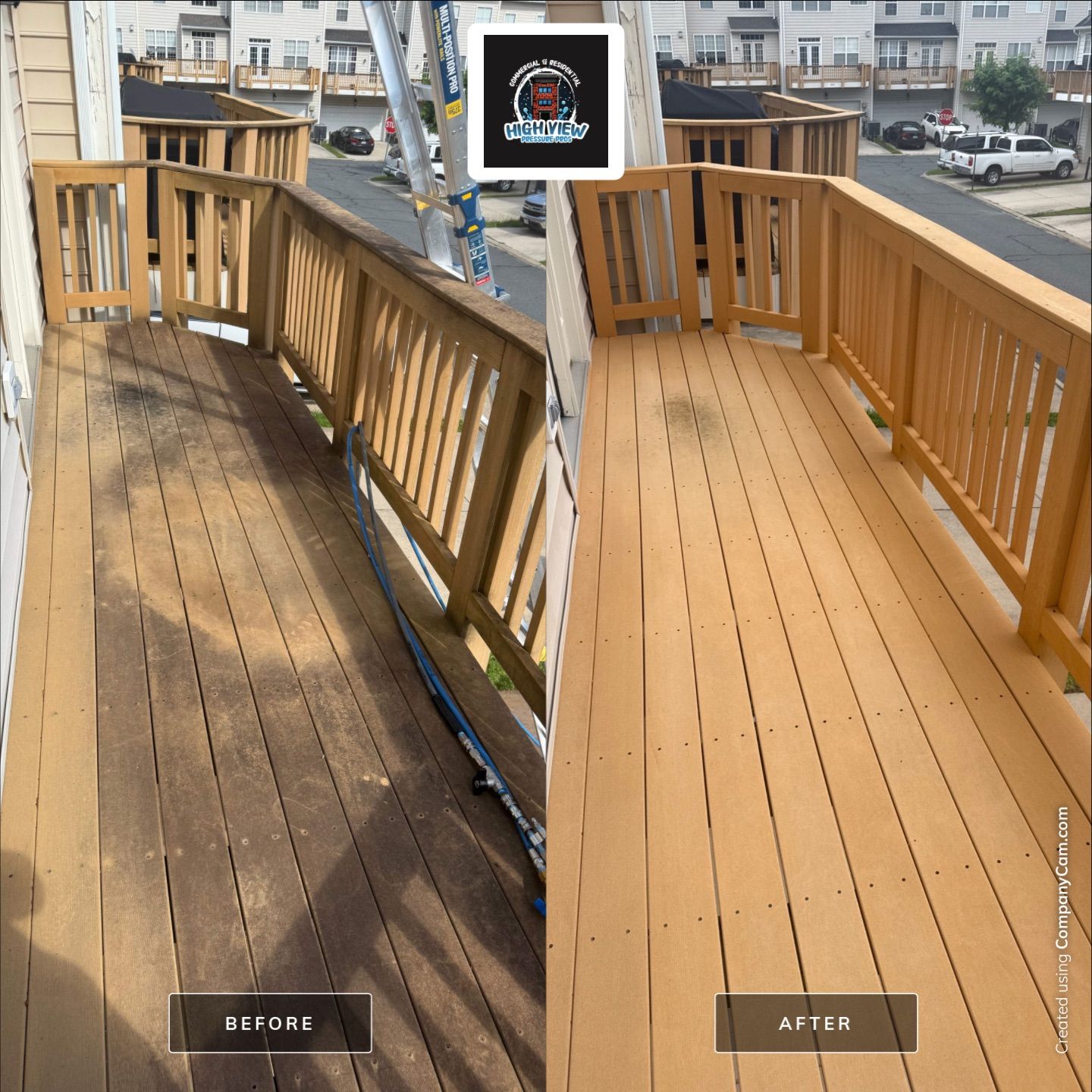 Trifecta Package: House, Deck & Concrete Cleaning – County Center, VA